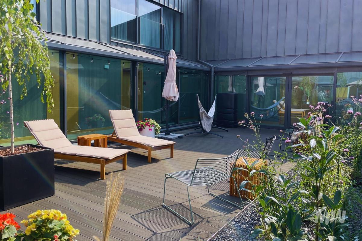Apartamenty Muzeum II Wojny Swiatowej Gdańsk Buitenkant foto